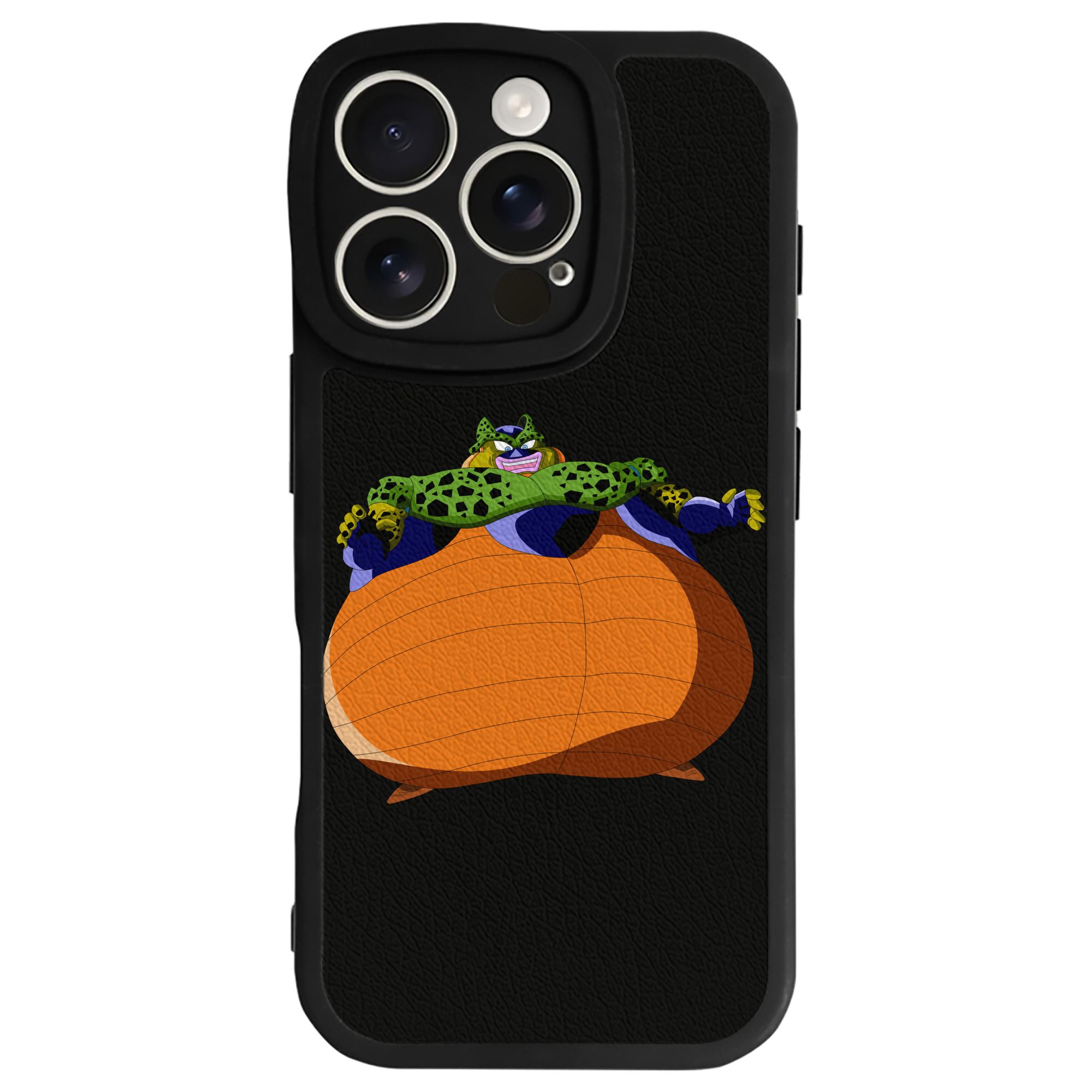 （画像用） ドラゴンボール セル DRAGON BALL Cell 【iPhone 16シリーズ対応】シリコンスマホケース（レザー調） 材質：シリコン